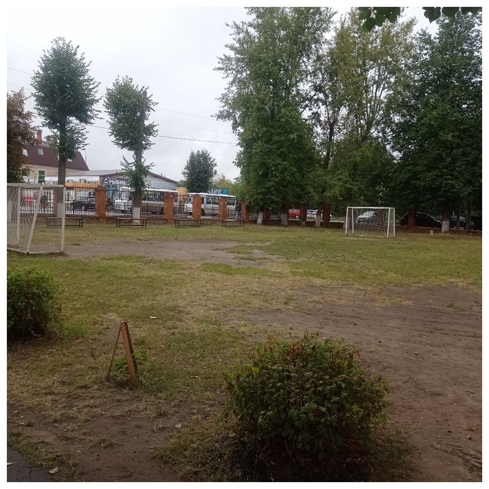 Школа 55 Иваново, корпус Б, спортивная площадка.