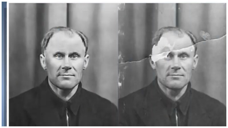 Изображение на фотографии обработанное профессионально ретушью на фотошопе.